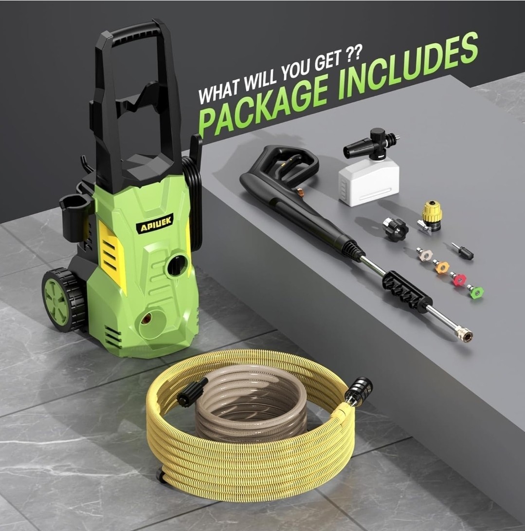 APIUEK PRESSURE WASHER, APW088 – GREEN
