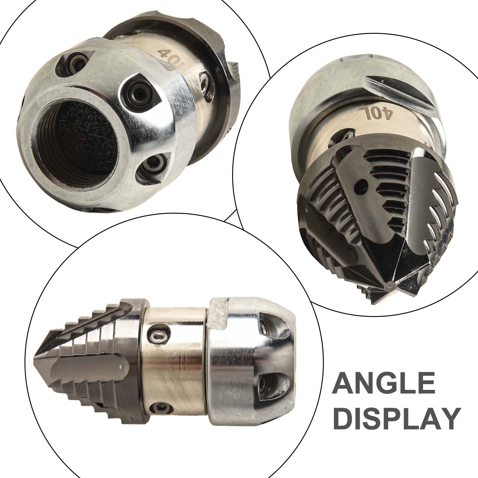 Stainless Steel Transformer Nozzle for Sewer Flushing and Water Pipe Dredging