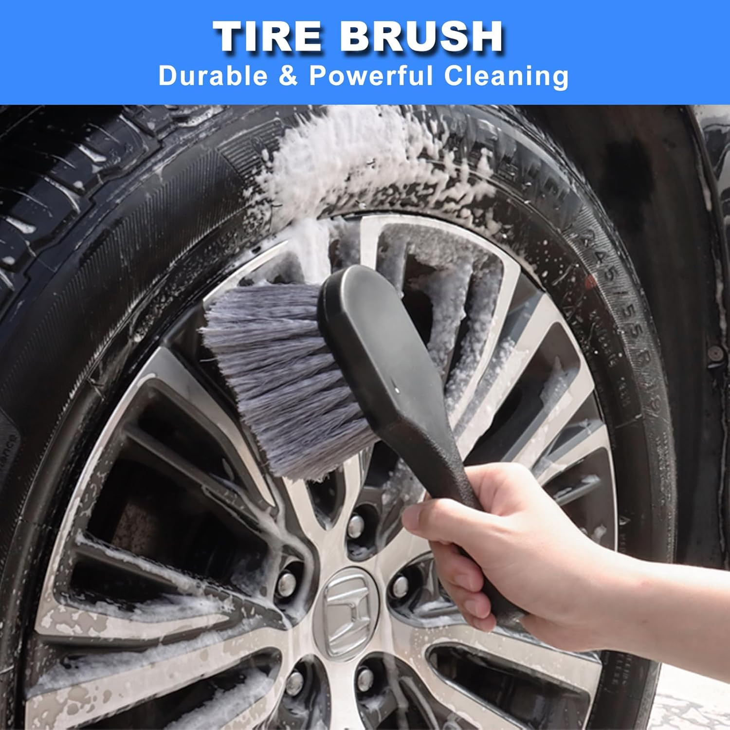 10Pcs Wheel Brush Kit for Cleaning Wheel and Tire, Wheel and Rim Brush, Car Deta