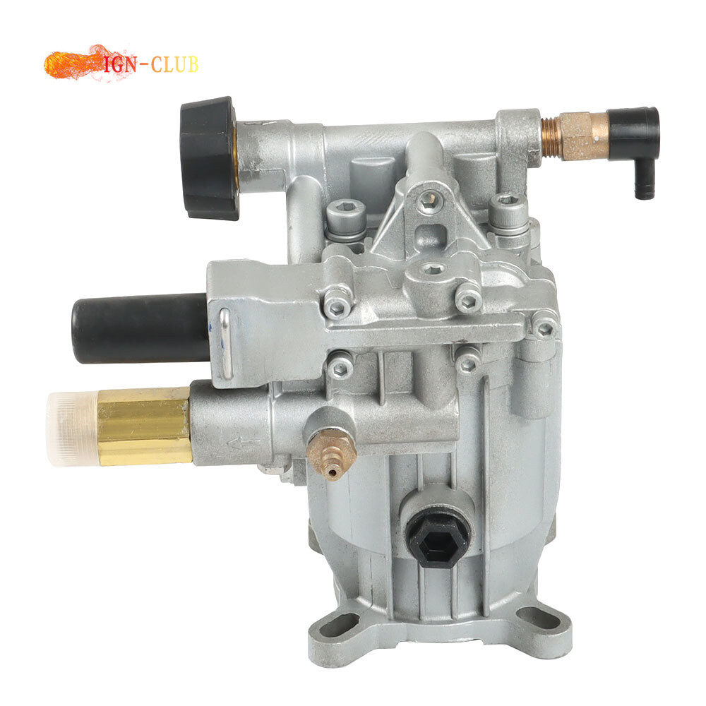 3000 PSI Power Pressure Washer Pump for 3/4″ Shaft Horizontal Washer Pump 2.5GPM