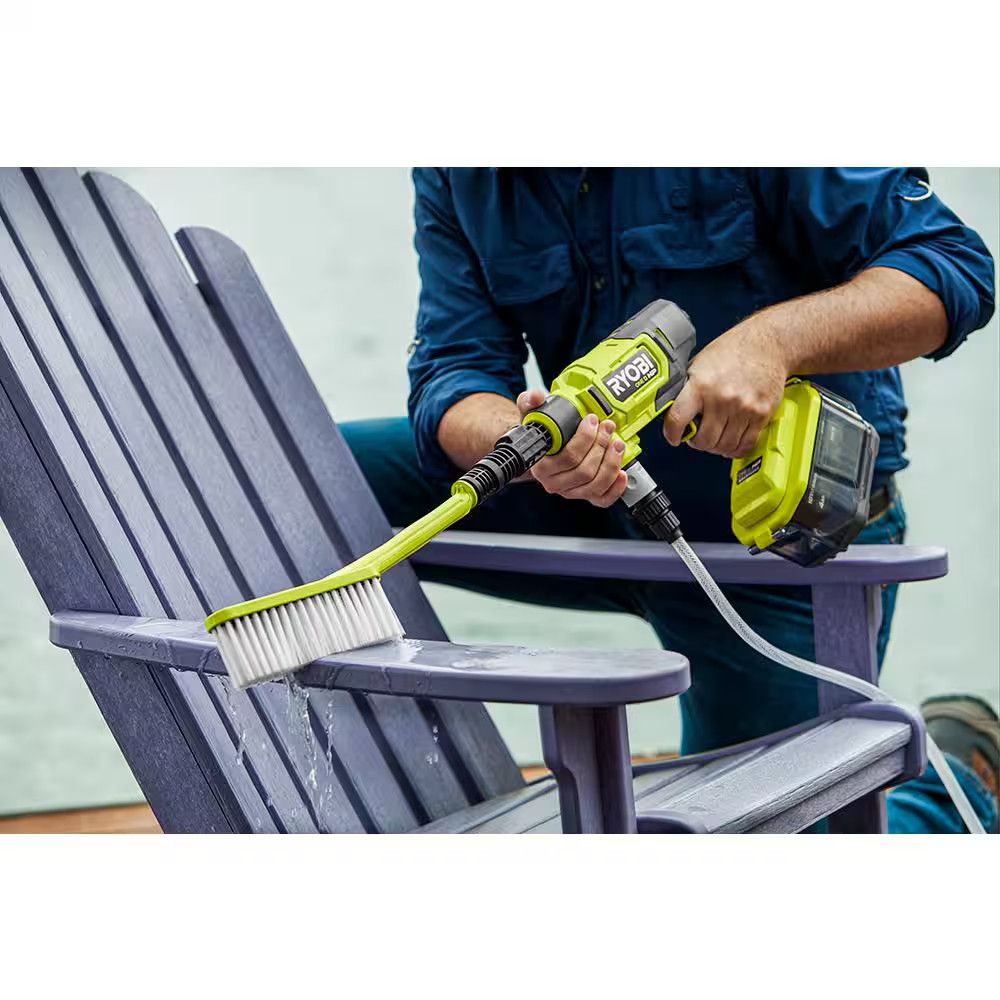 ONE+ HP 18-Volt Brushless Ezclean 600 PSI 0.7 GPM Cordless Electric Power Cleane