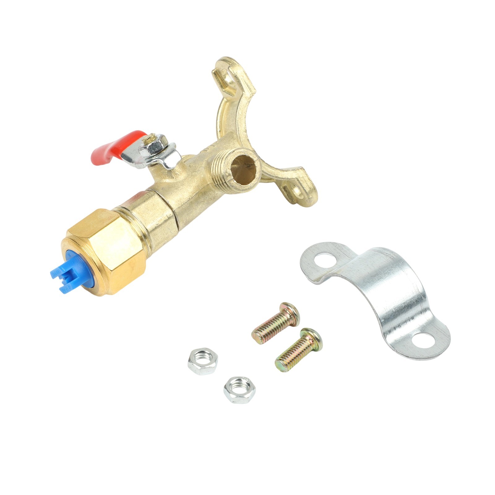 Adjustable Spray Nozzle for Plant Irrigation with Fan Shape Spray Range Design