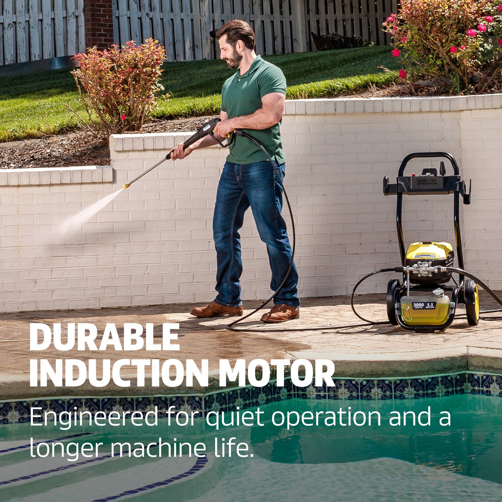 Kärcher K 3000 E 3000 PSI 1.1 max. GPM Pressure Washer, CETA Certified
