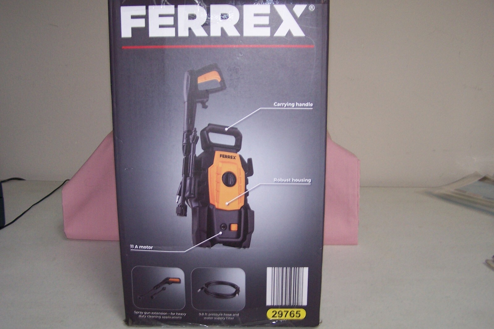 Ferrex 1600 PSI and 11 A Electric Pressure Washer NEW in Box Quick Connect Sys