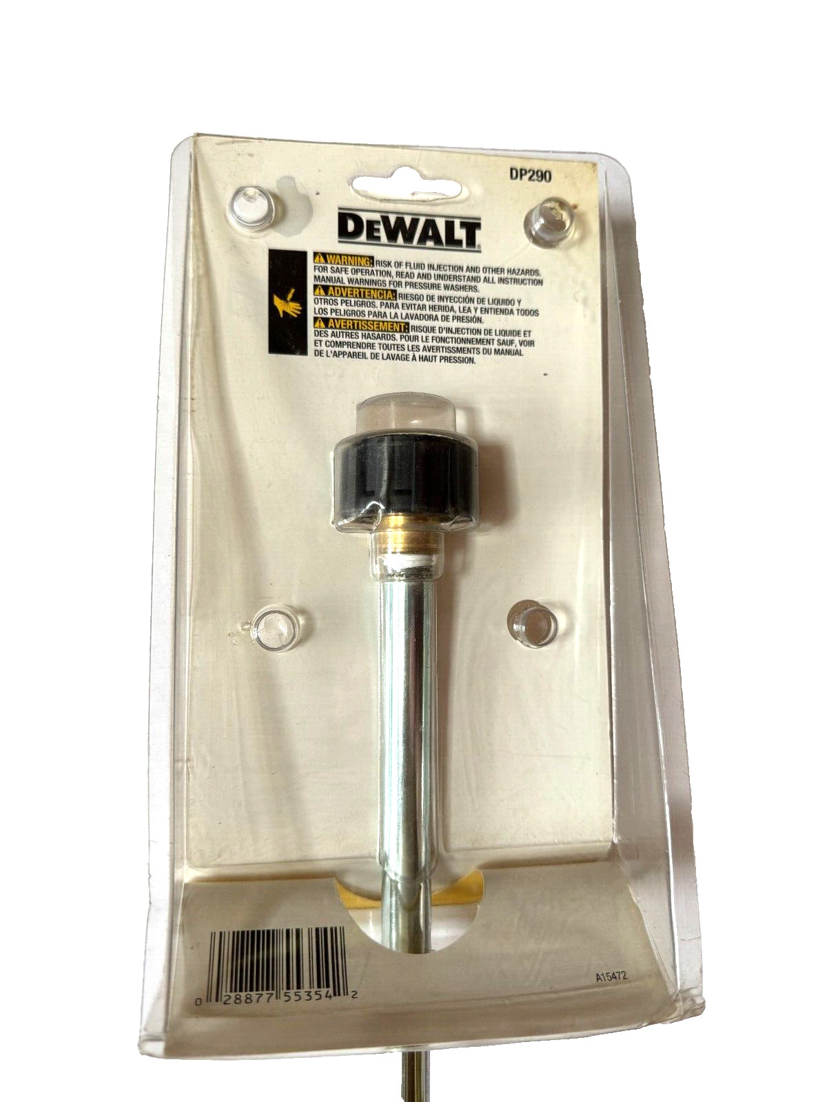 DEWALT Heavy Duty 27in. Gas Pressure Washer Extension Wand DP290 Up To 4000PSI