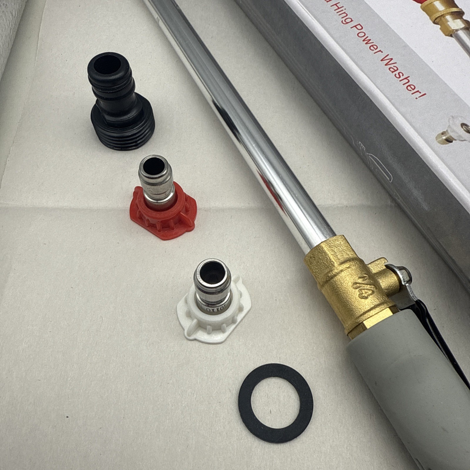 Hydro Jet Cleaning Solution Power Washer Wand, High Pressure Wand 2 Nozzle *READ