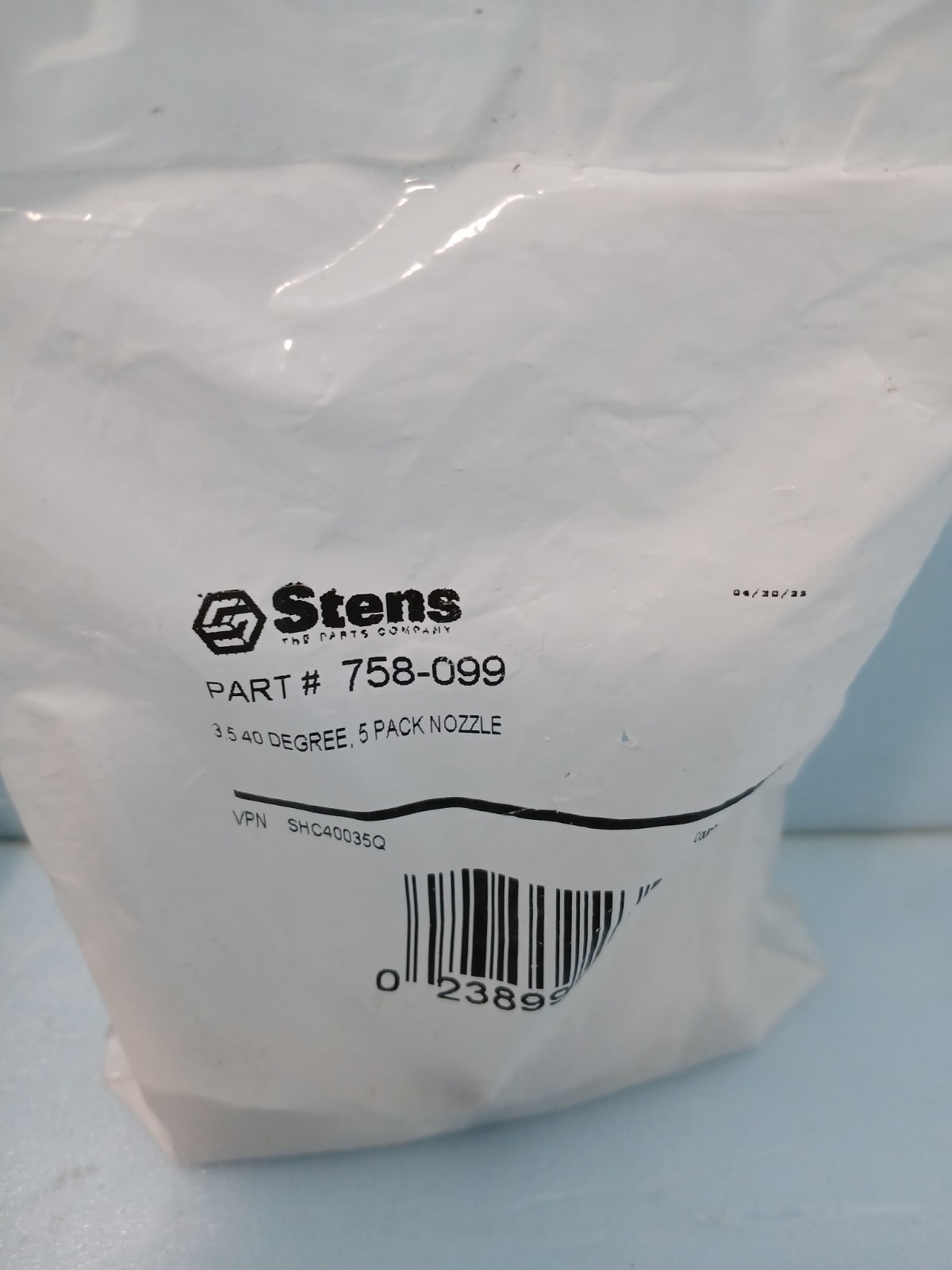 STENS 758-099 Psi Pressure Washer Nozzle Shop Pack For General Pump Shc40035Q