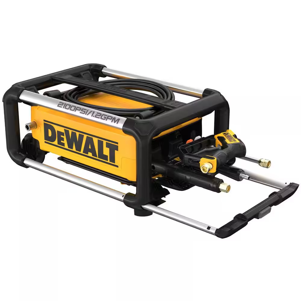2100 PSI 1.2 GPM 13 Amp Cold Water Electric Pressure Washer with Internal Equipm