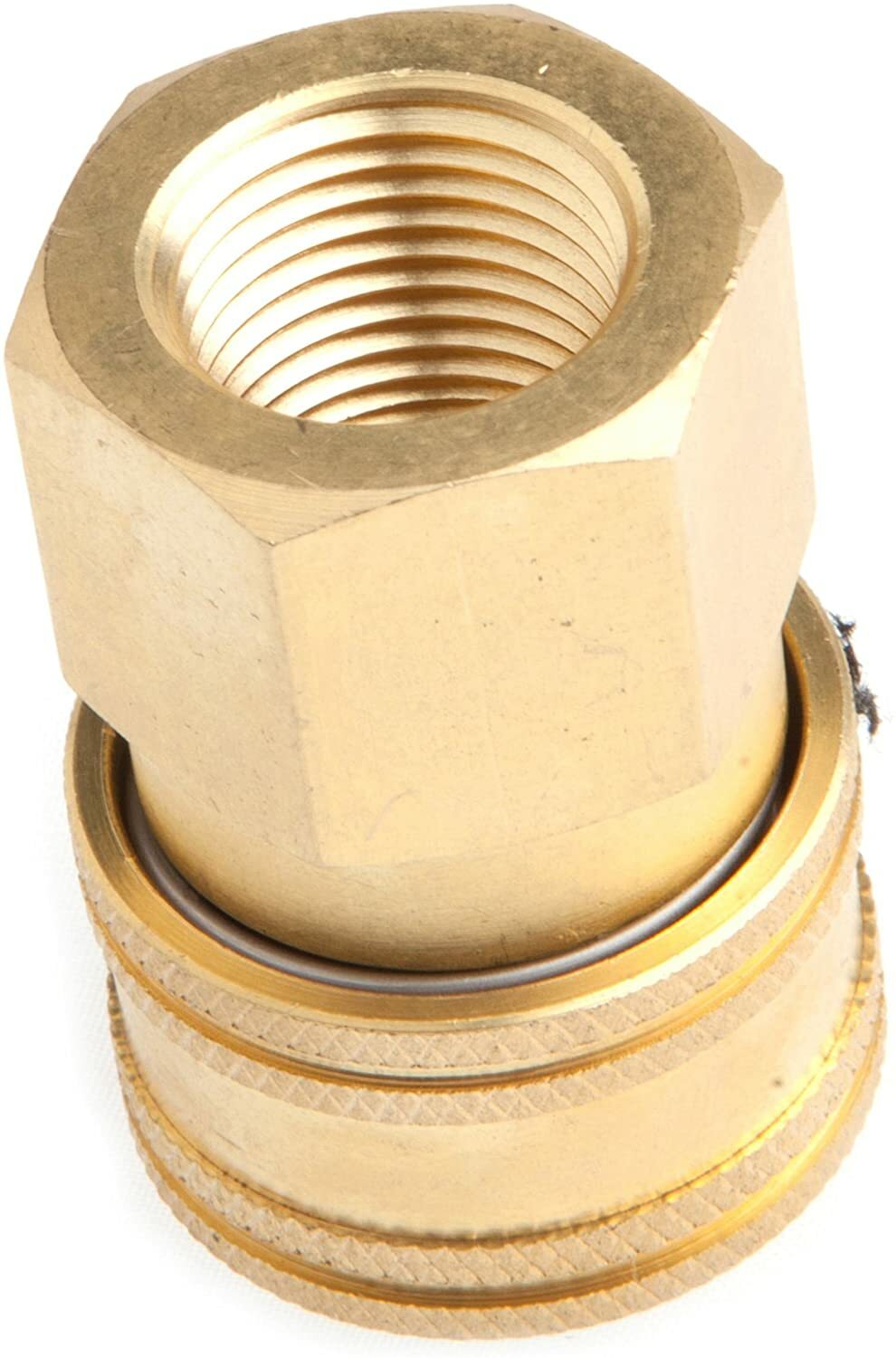 Forney 75129 Pressure Washer Quick CONNECT Coupler Female Socket, 3/8-Inch FNPT