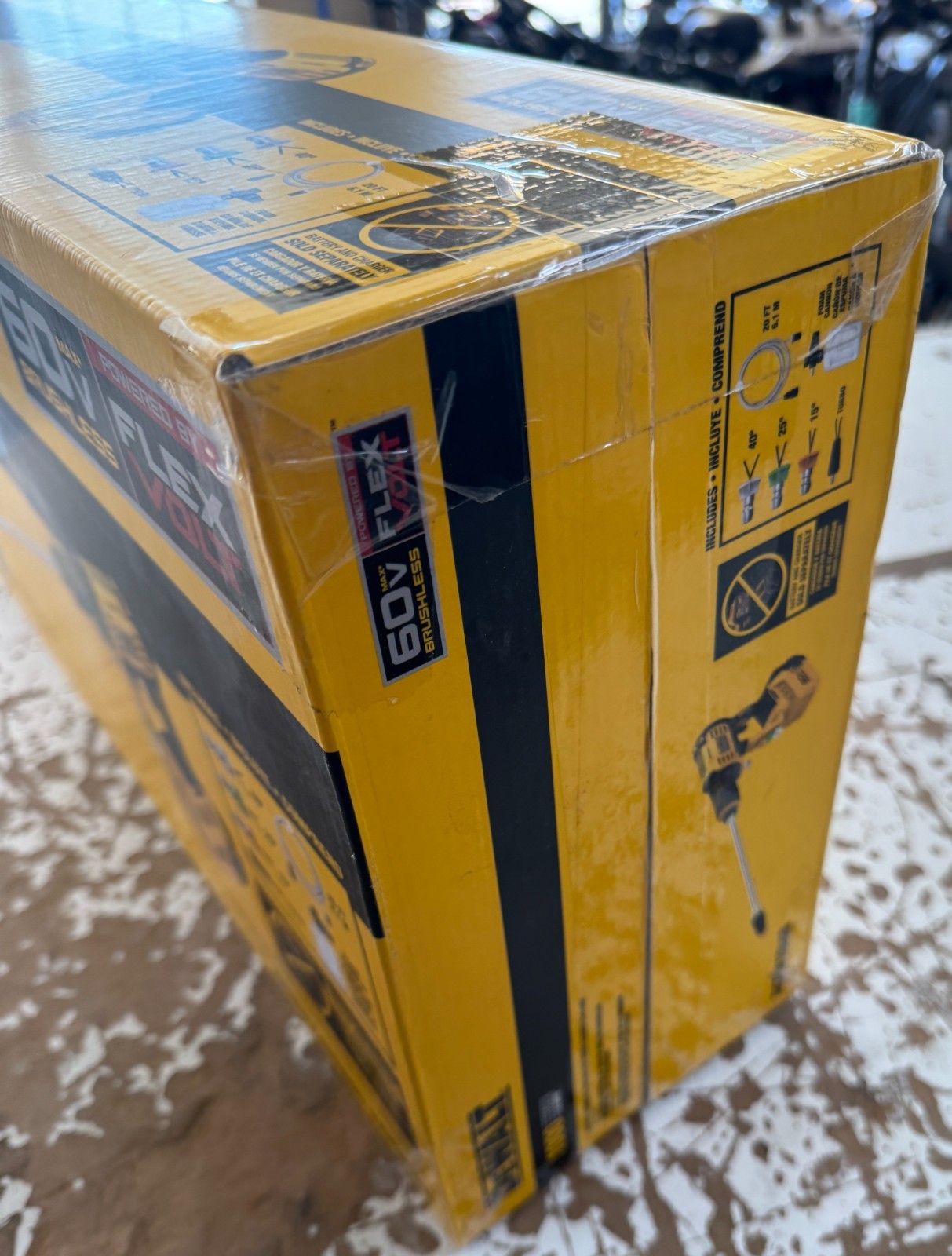 Dewalt FLEXVOLT DCPW1000B 60V MAX Brushless 1000 Max PSI Power Cleaner TOOL ONLY