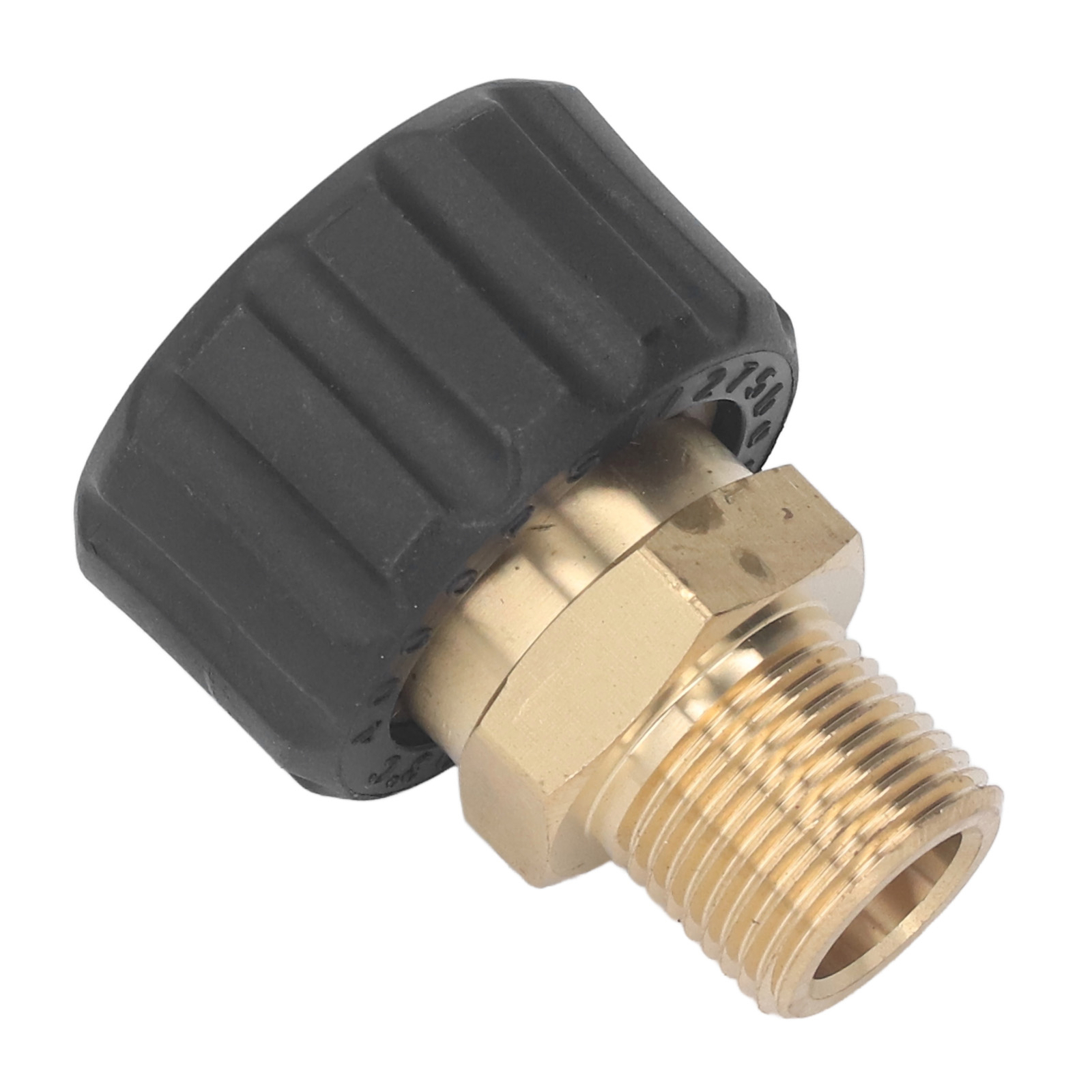 (Male G3/8 To Female M22 14mm)Pressure Washer Adapter Hose Connector 5000PSI