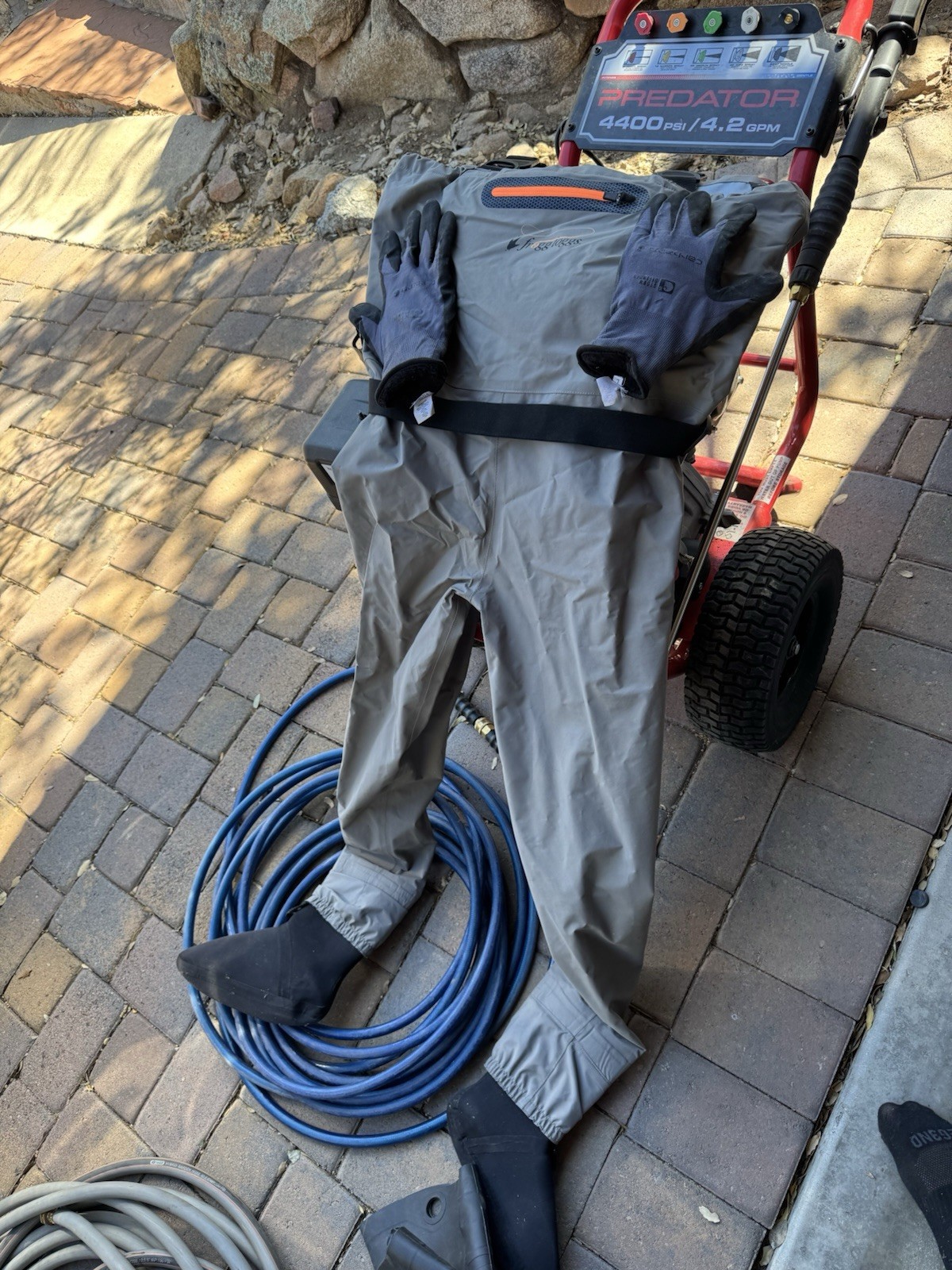 Predator 4400 PSI 4.2 GPM Gas Cold Water Pressure Washer Quick Connect