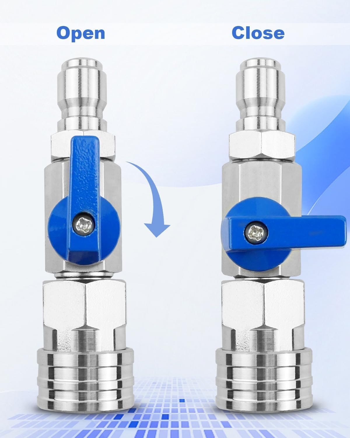 Eco-Friendly 3/8 NPT Pressure Washer Ball Valve Kit for Effortless Water Control