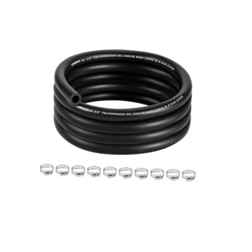 3/8″ Transmission Cooler Hose 10FT, SAE J1532 250 PSI Power Steering 3/8 10FT