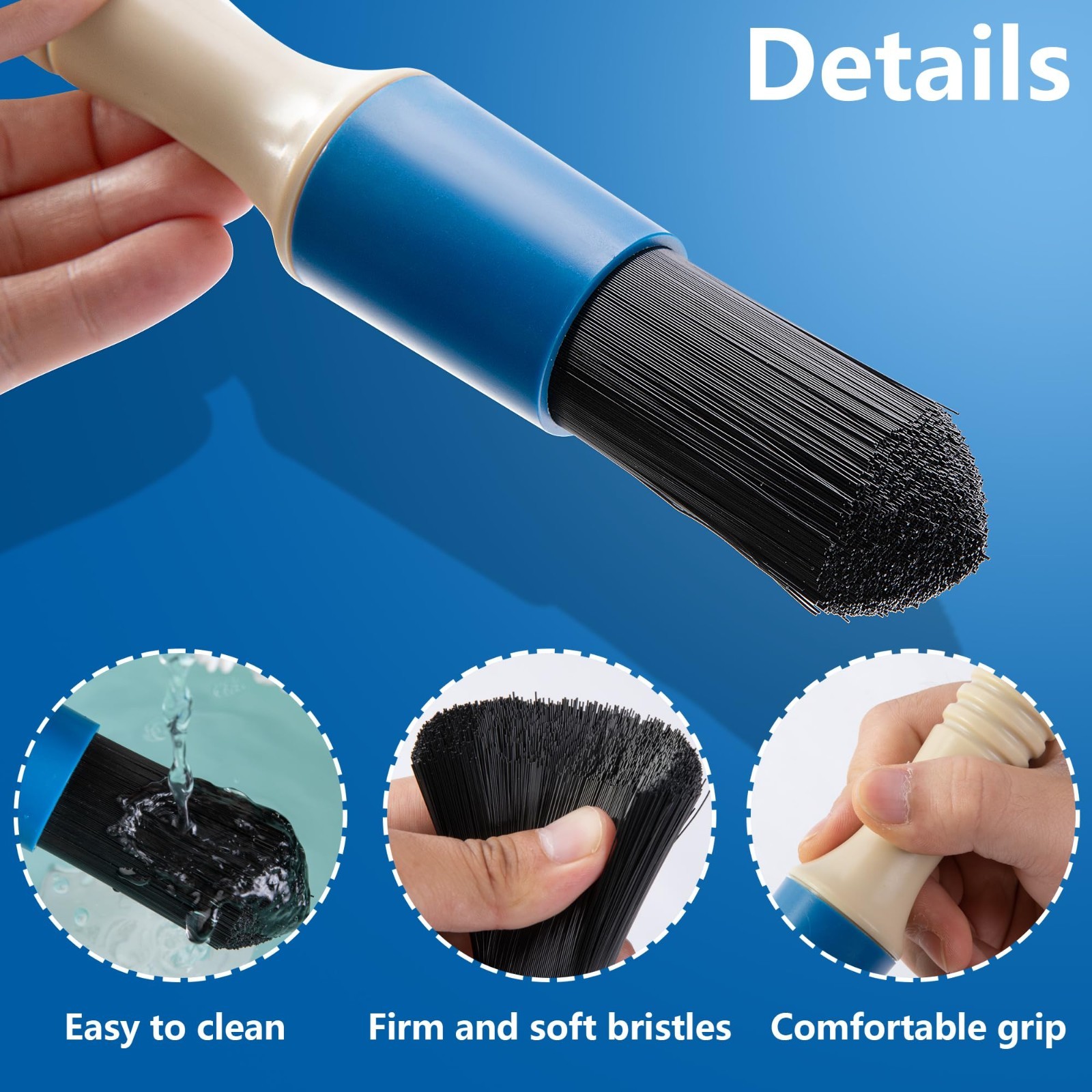 31″ Hose Parts Washer Brush – Durable Flow-Through Cleaning Tool for Auto Parts