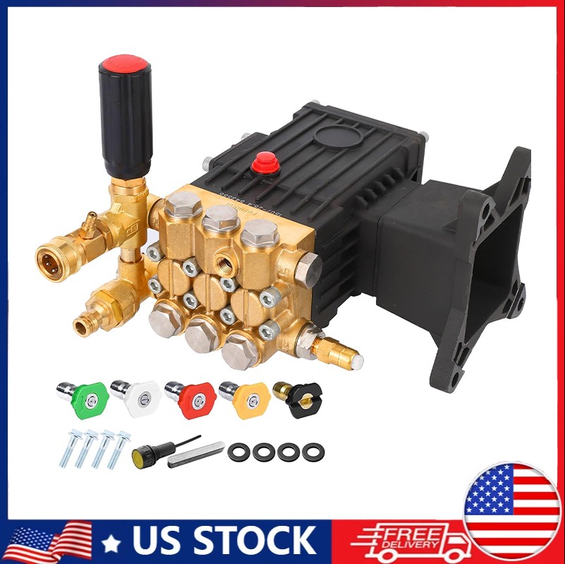 High Pressure Washing Pump 4000PSI 4.4GPM 1″ Compatible with Honda GX340/390/27