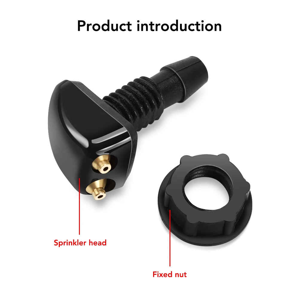 Fix Your Weak Washer Spray! 2 Premium Nozzles – Stronger Coverage, No More Blind