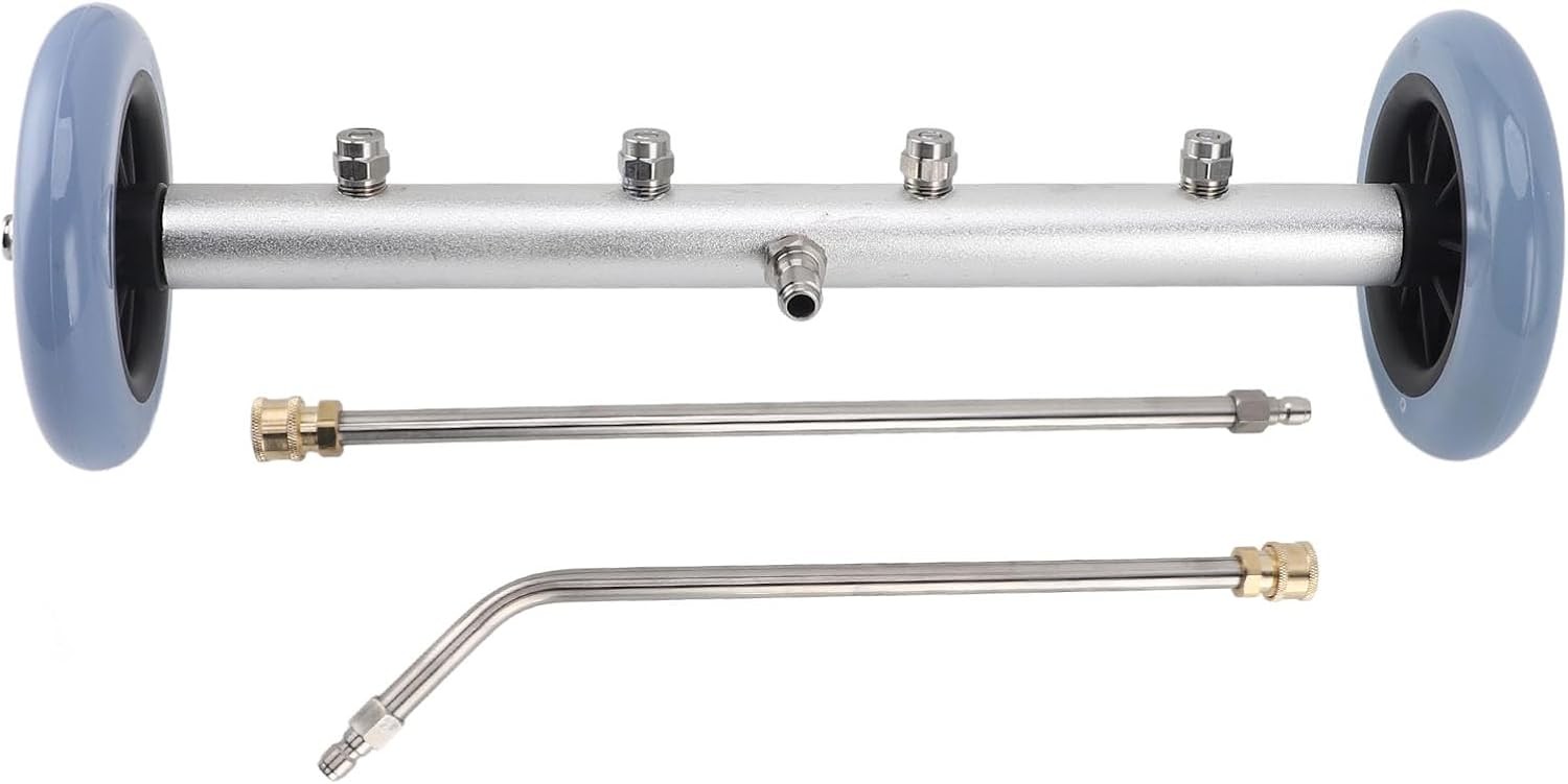 Undercarriage Cleaner 16 Inch 4000PSI High Pressure Under Car Wash Water Broom