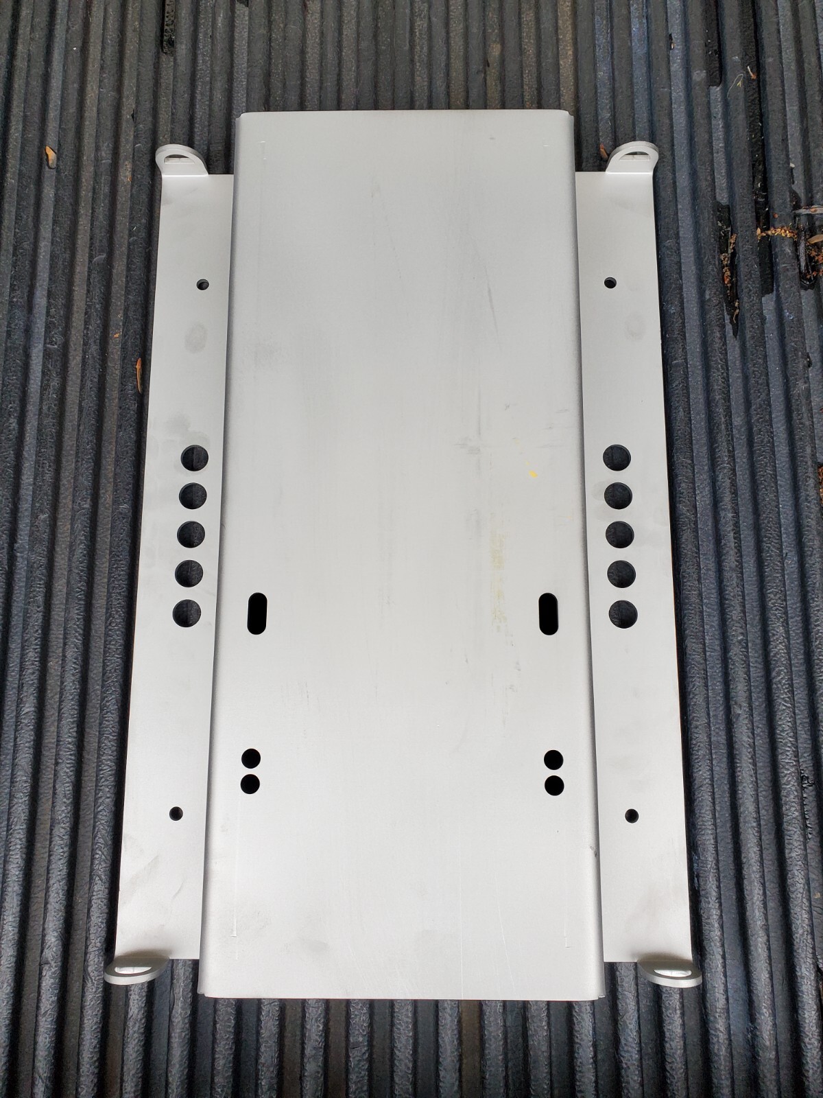 Pressure Washer Skid Plate Frame / Mounting Bracket , Aluminum Steel