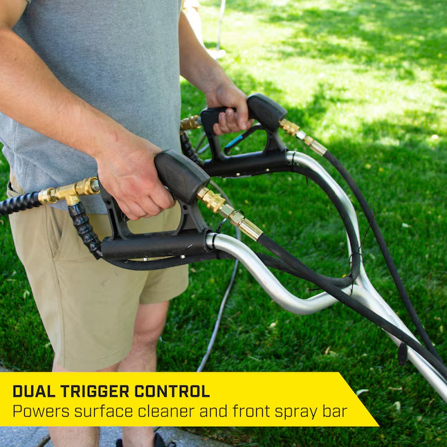 SurfaceMaxx Walk-behind with Water Broom 20-in up to 4500-PSI-NO SHIP CA