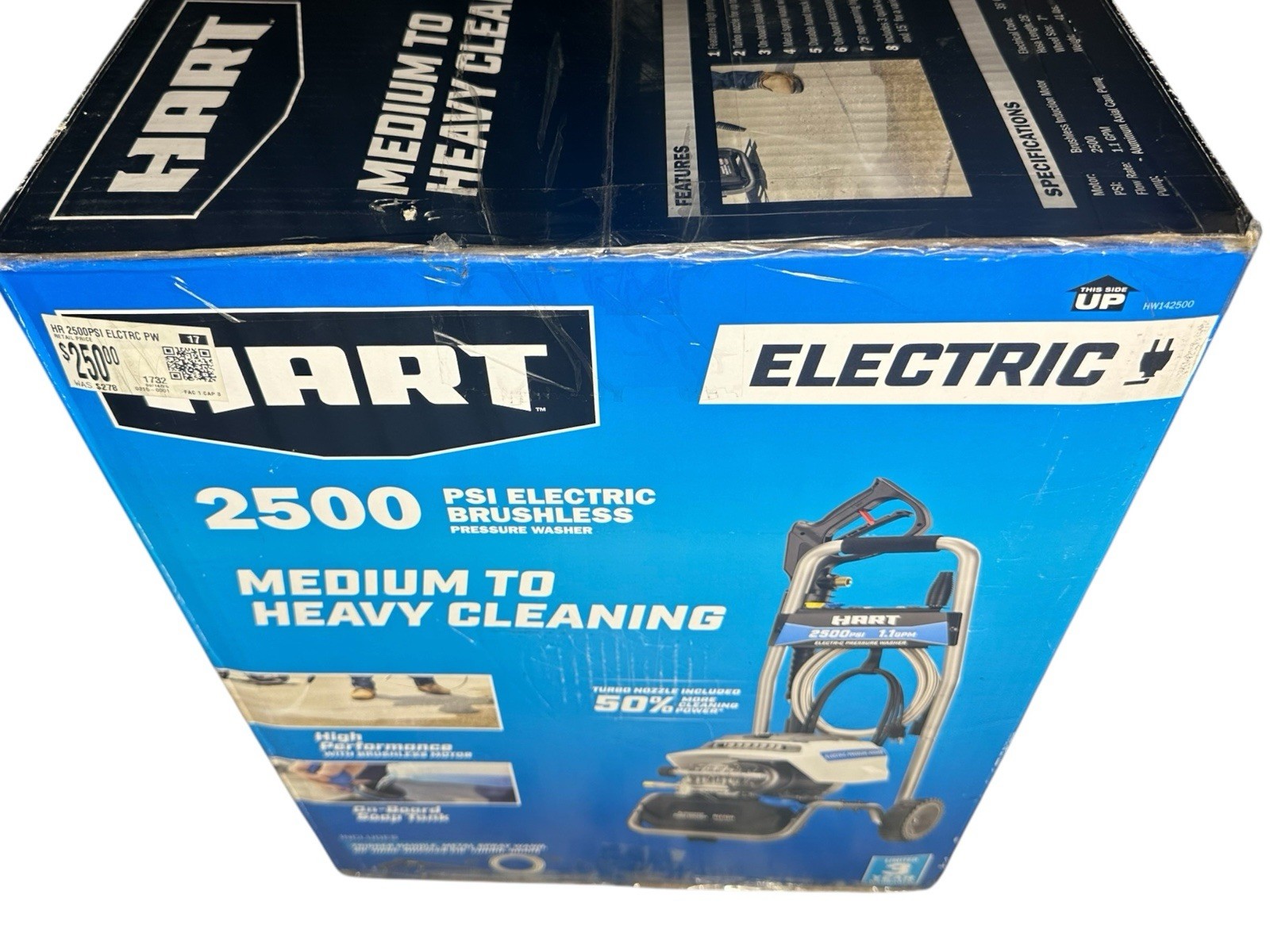 HART 2500 PSI Pressure Washer