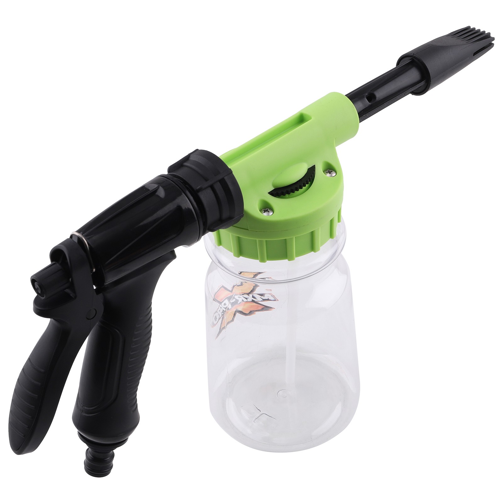 1L Pressure Washer Car Wash Foam Cannon Gun w/ Quick Connector Plastic