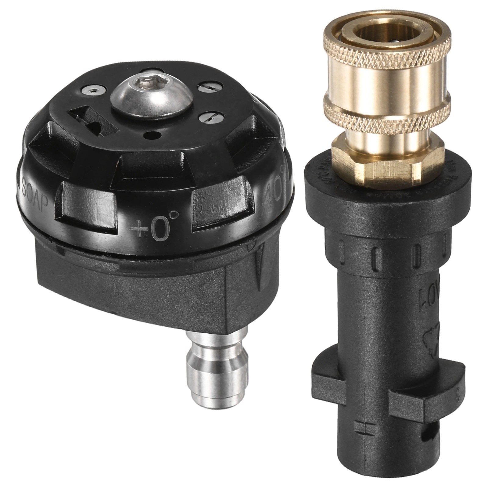 6-in-1 Pressure Washer Nozzle Tips with Connect Adapter, 3600PSI, 2.5GPM