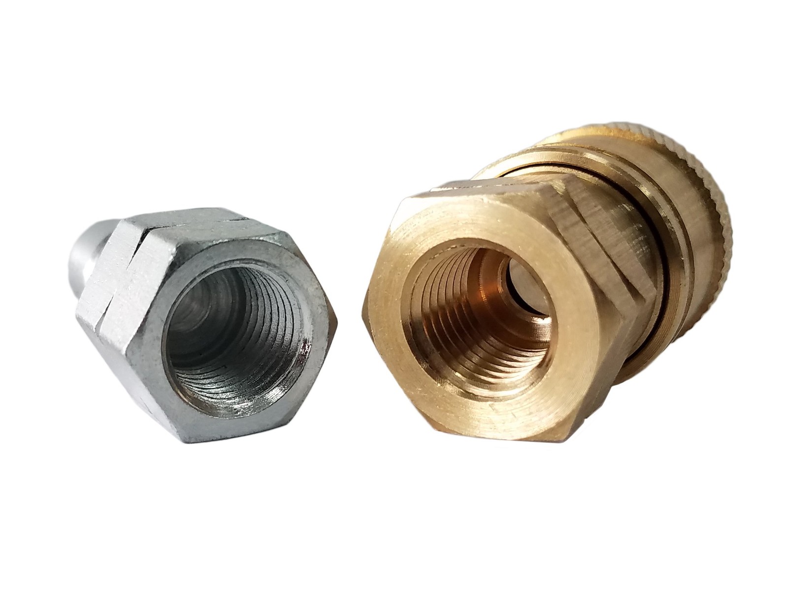 1/4 Inch Quick Connect Pressure Washer Adapter Set 5000 PSI Rating Fitting