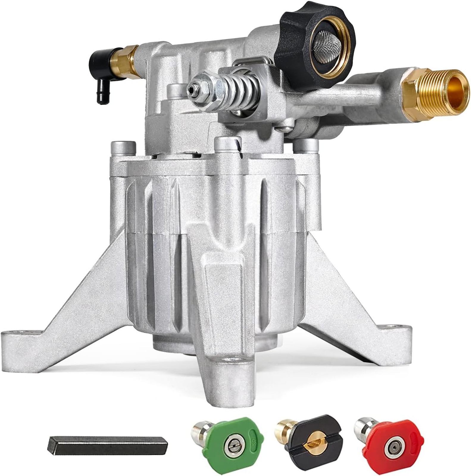 7/8 Inch Shaft Pressure Washer Pump Vertical Max 3400 PSI 2.5 GPM Replacement