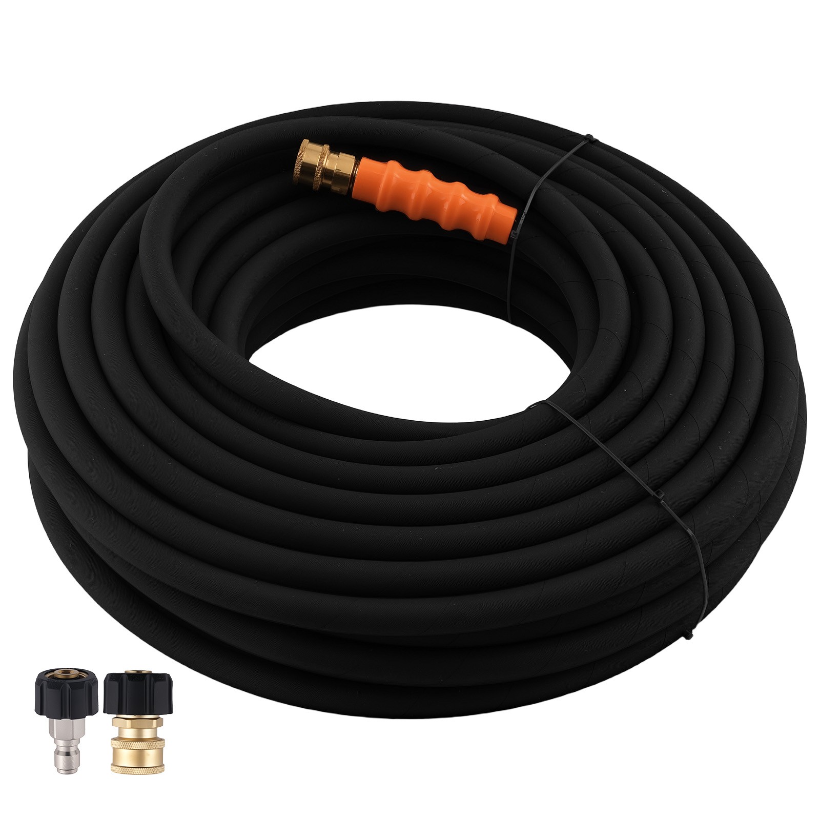 125 Feet Steel Wire Braid Pressure Washer Hose 3/8″ 4800PSI for Generac Champion