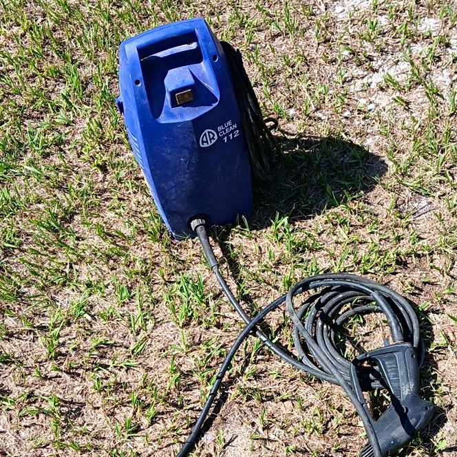 AR Blue Clean AR 112 1600 PSI 120V Corded Cold Water Washer Hose Gun