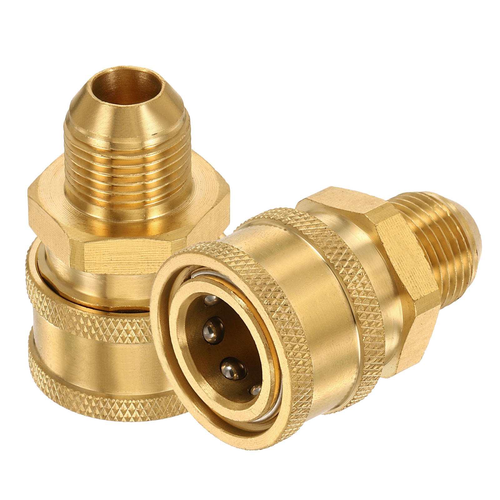 2Pcs Pressure Washer Adapter, 3/8″ Female Quick Plug to G3/8″ Male Brass Convex