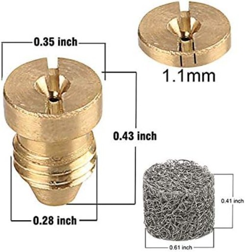 Foam Cannon Orifice Nozzle Tips and Foam Maker, Universal Replacement Foam Ge…