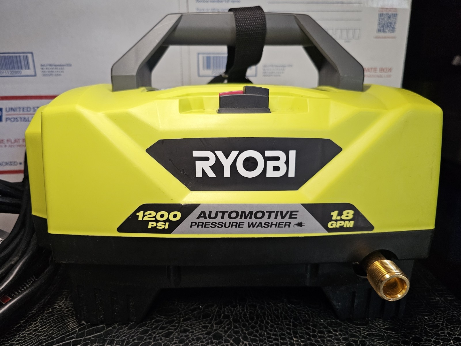 Ryobi 1.8 GPM 1200PSI Pressure Washer – Body / Motor Only/ Hose