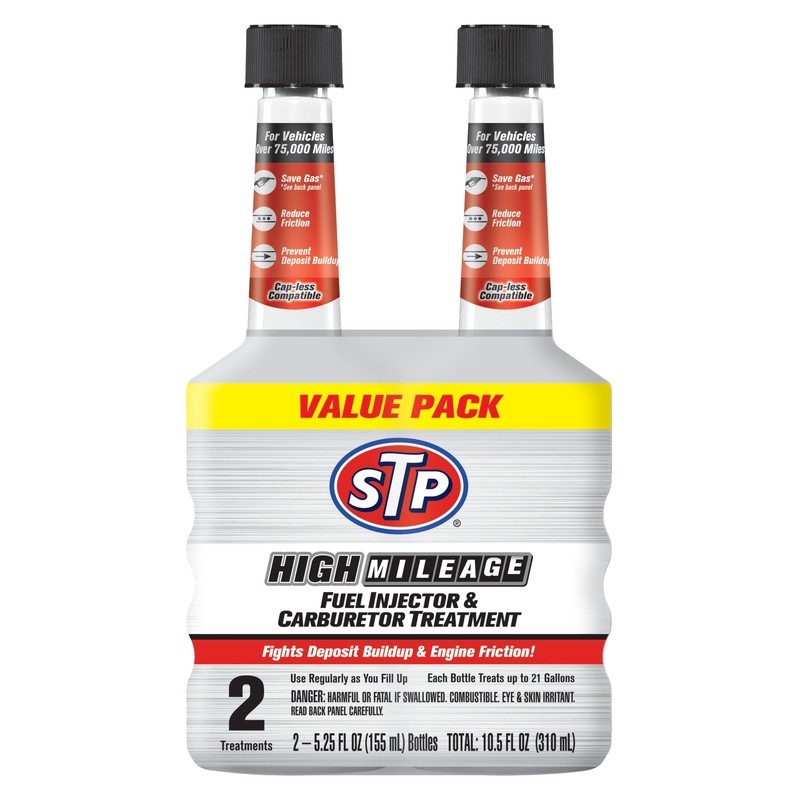 High Mileage Fuel Injector Carburetor Cleaner 6 Pack 5.25oz Engine Efficiency US