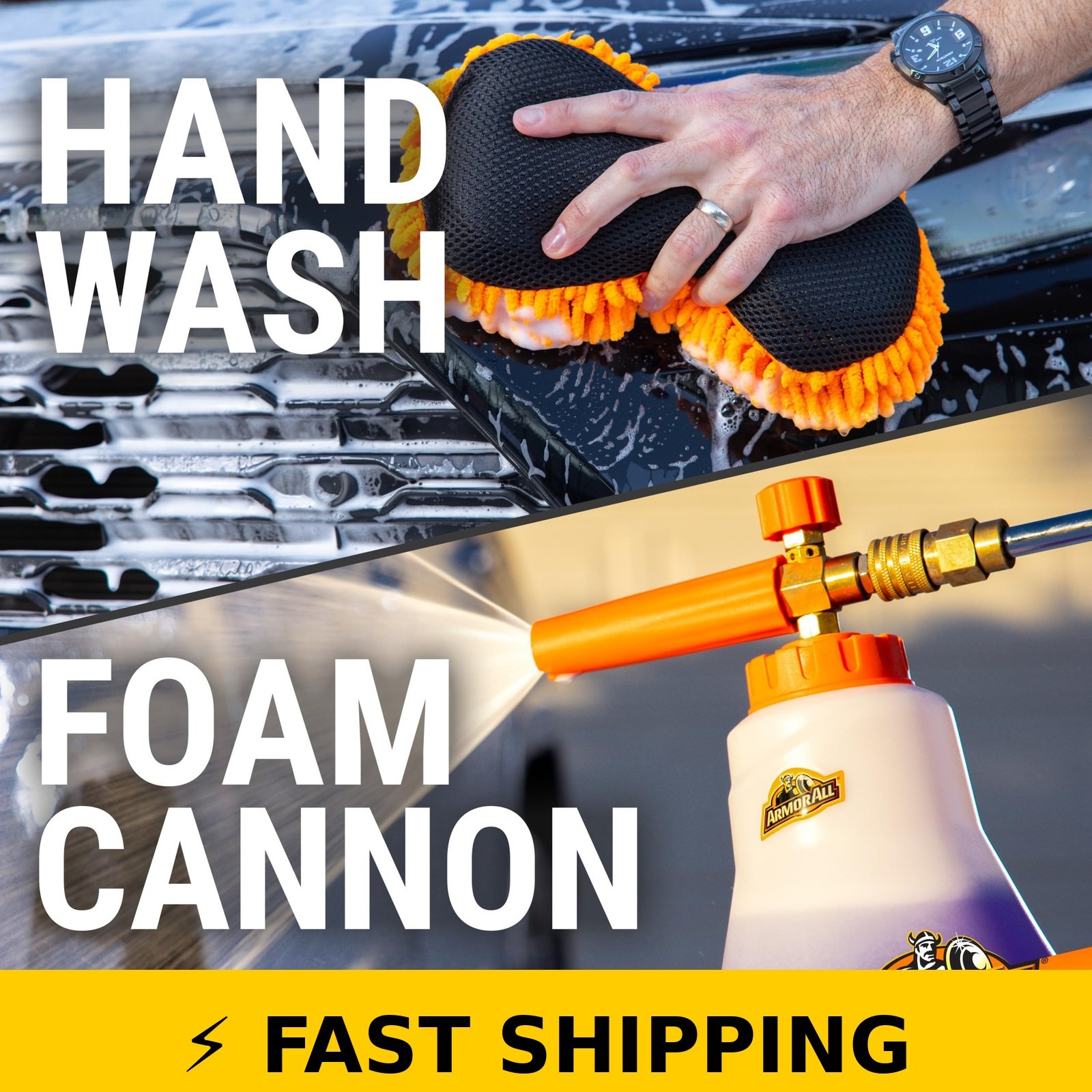 Armor All Foam Action Car Wash Soap 64 Oz – Pack of 4