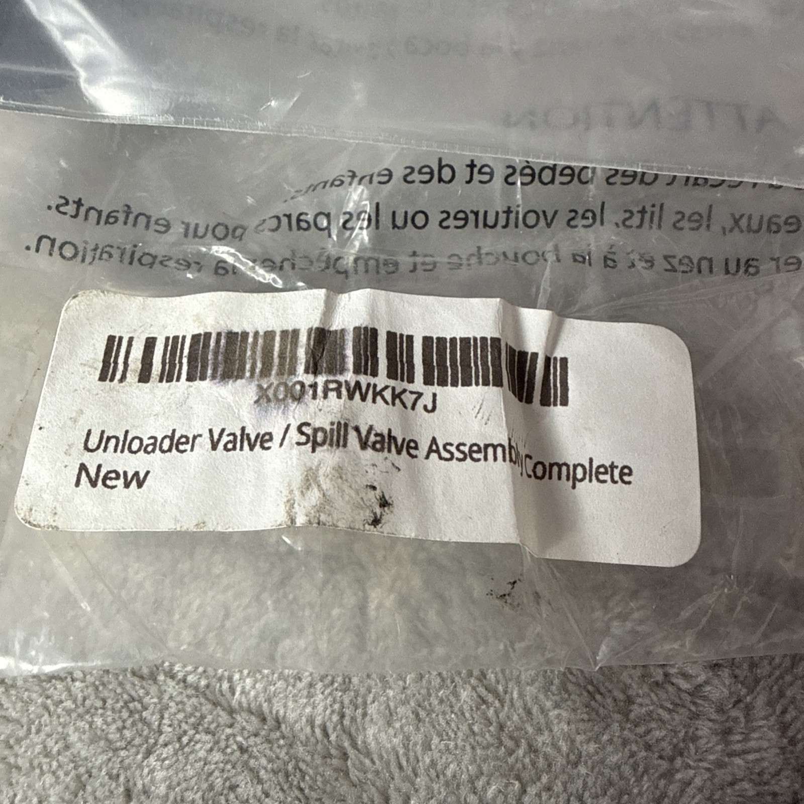 Karcher Unloader Valve -4. 580-318.0 Unloader Assembly 941610 Parts 3pc NEW READ