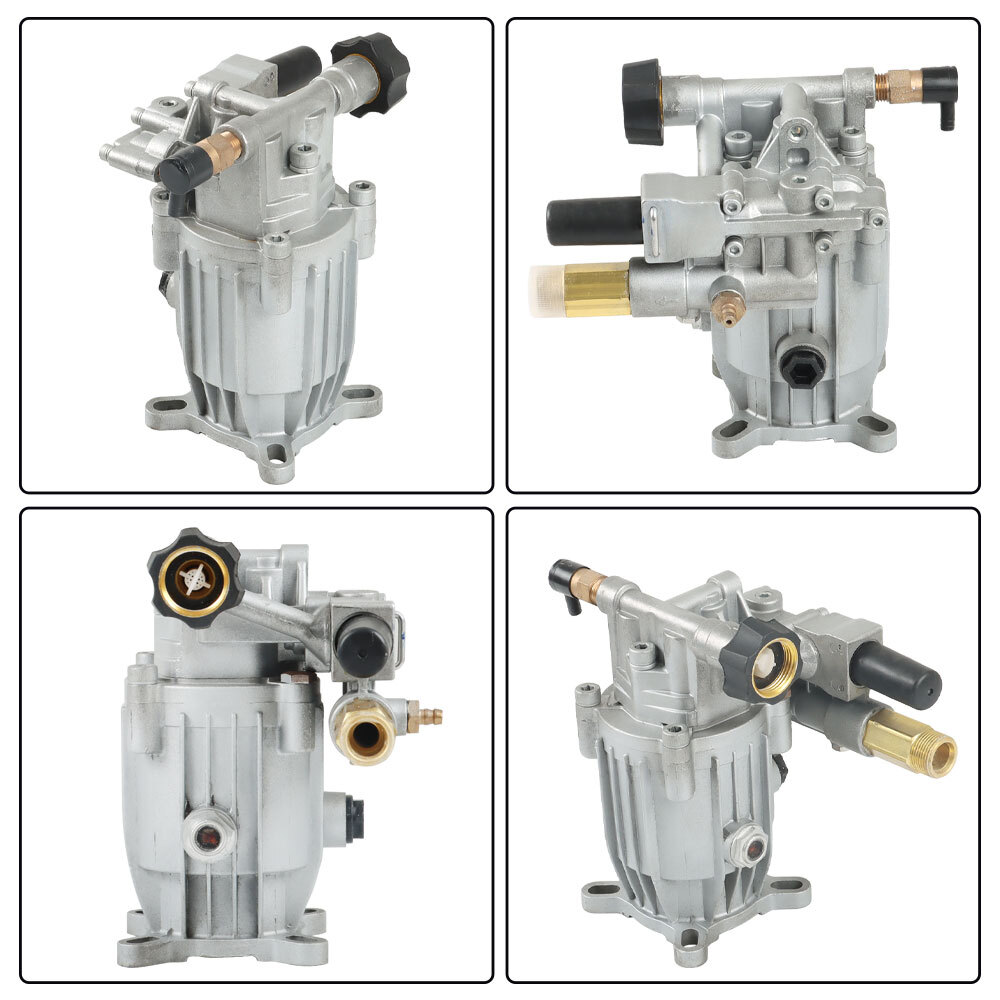 Pressure Washer Pump Horizontal 3/4″Shaft – MAX 3000 PSI 2.5 GPM Oil Sealed New