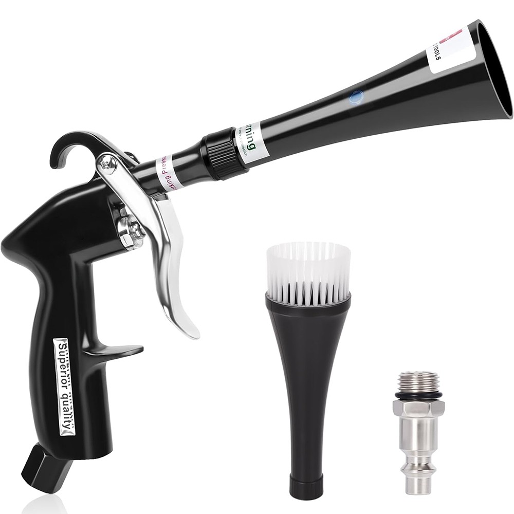 High-Pressure Car Cleaning Gun – Interior Dryer & Air Blow Tool for Detailing