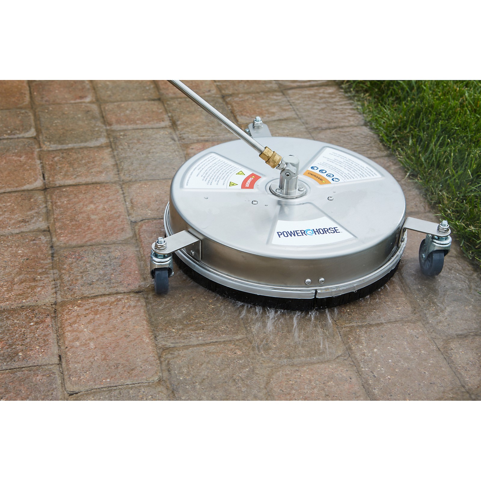 Powerhorse Stainless Steel Pressure Washer Surface Cleaner, 16in., 4000 PSI