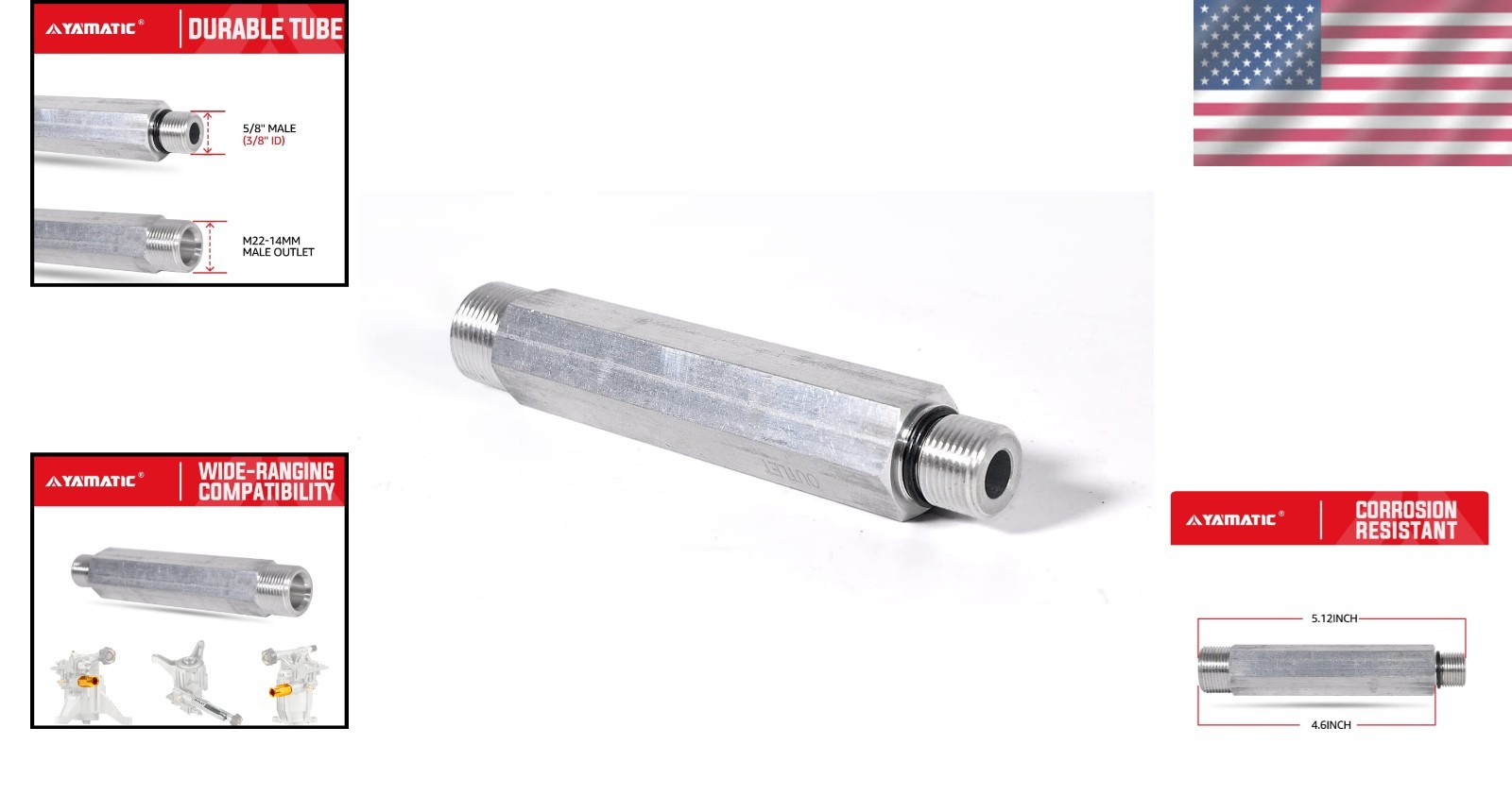 Replacement Outlet Tube for Pressure Washer Pumps – Compatible & Durable