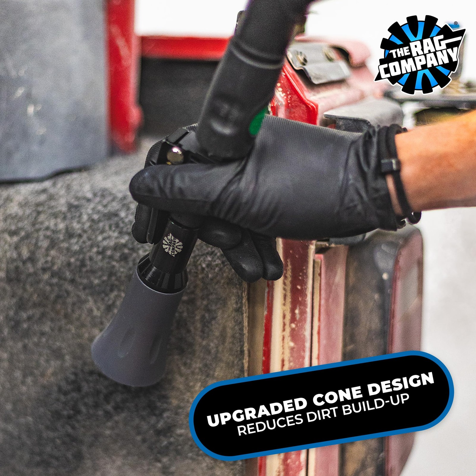 The Rag Company – Ultra Air Blaster Mini – Lift and Blast Dirt Black