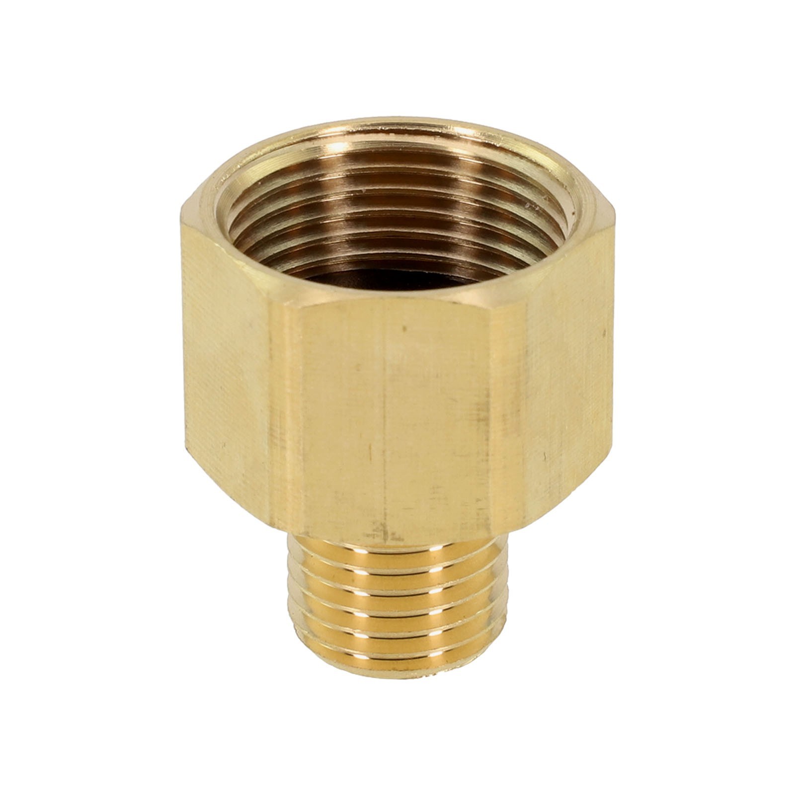 M22 22mm Female Thread to 14mm male Metric Adapter Pressure Washer Adapter Brass