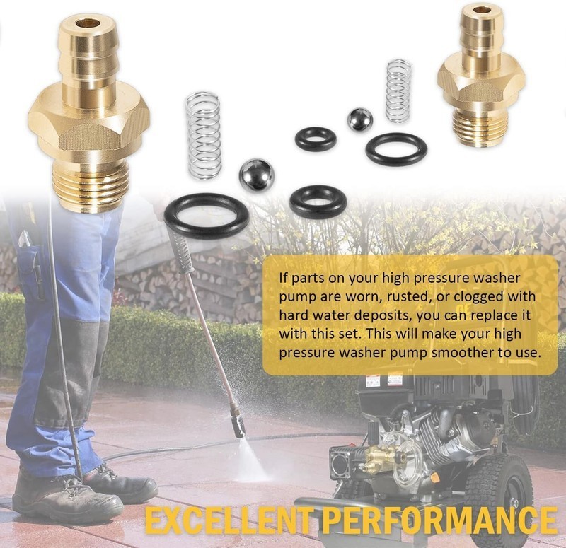 Pressure Washer Chemical Soap Injector Kit for Briggs Stratton,Homelite,Ryobi