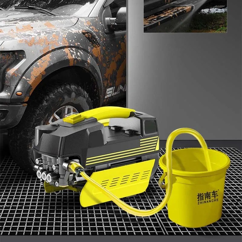 S2 Waterproof High-Pressure Car Wash Machine 220V Induction Motor Water Pump