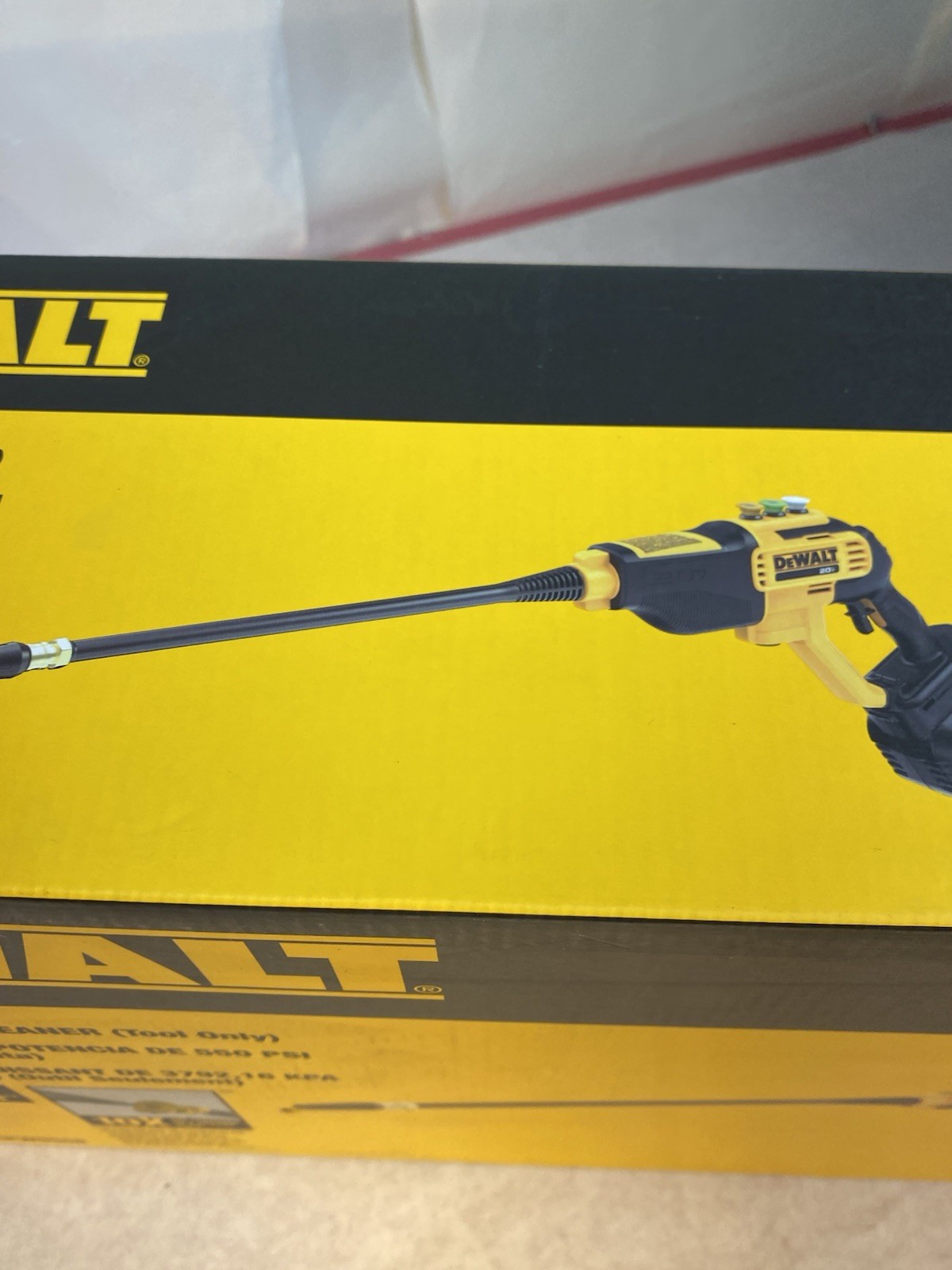 DEWALT DCPW550B 20V 550 PSI Power Cleaner Pressure Washer