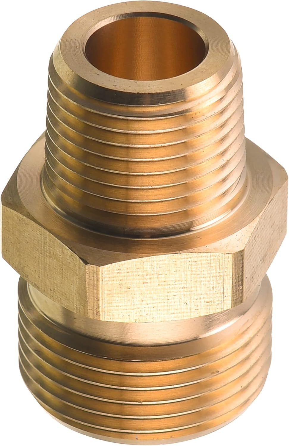 M22 Pressure Washer Fitting, 3/8 Inch NPT Male to M22 14mm Male adapter, 4500…