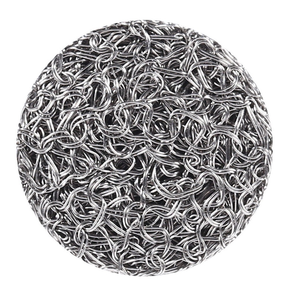 10pcs/set Stainless Steel Foam Mesh Filters Gauze Filter 14*11mm