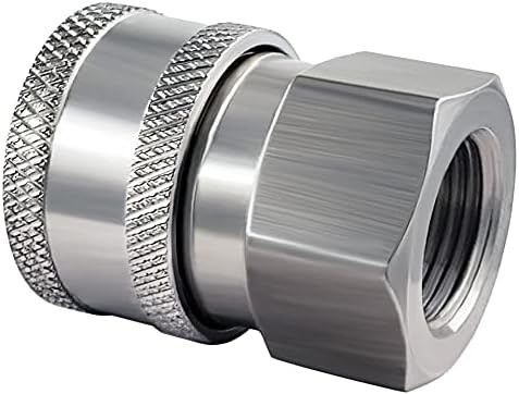3/8″ Quick Connect Pressure Washer Male and Female Hose Adapter Set 1 Max 5000
