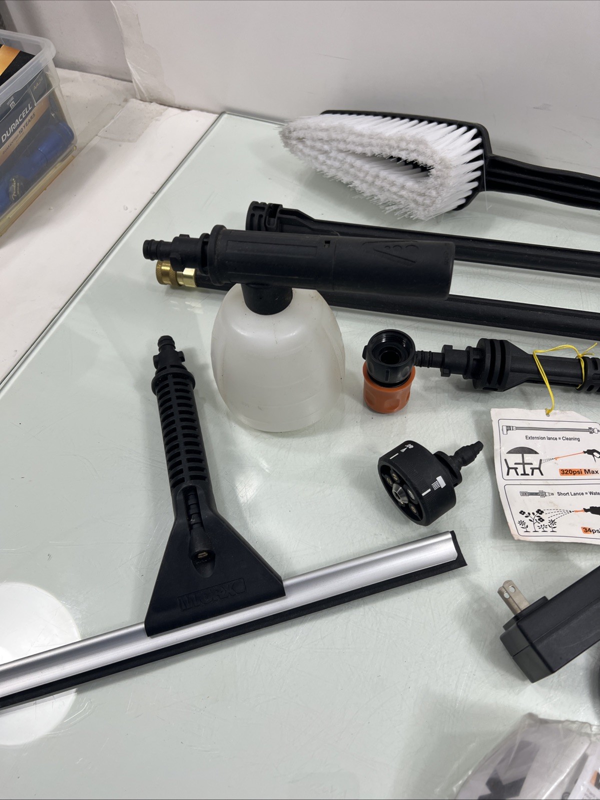 WORX WG629 20V Cordless Hydroshot Portable Power Cleaner W/ BATTERY & CHARGER